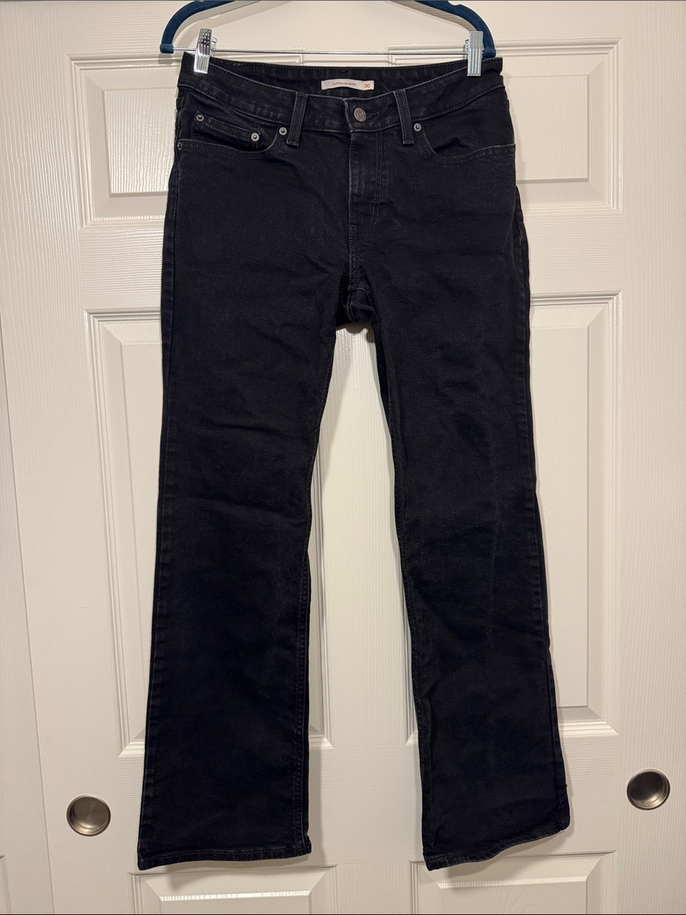 Levi’s Black Women’s Superlow Boot Cut Jeans